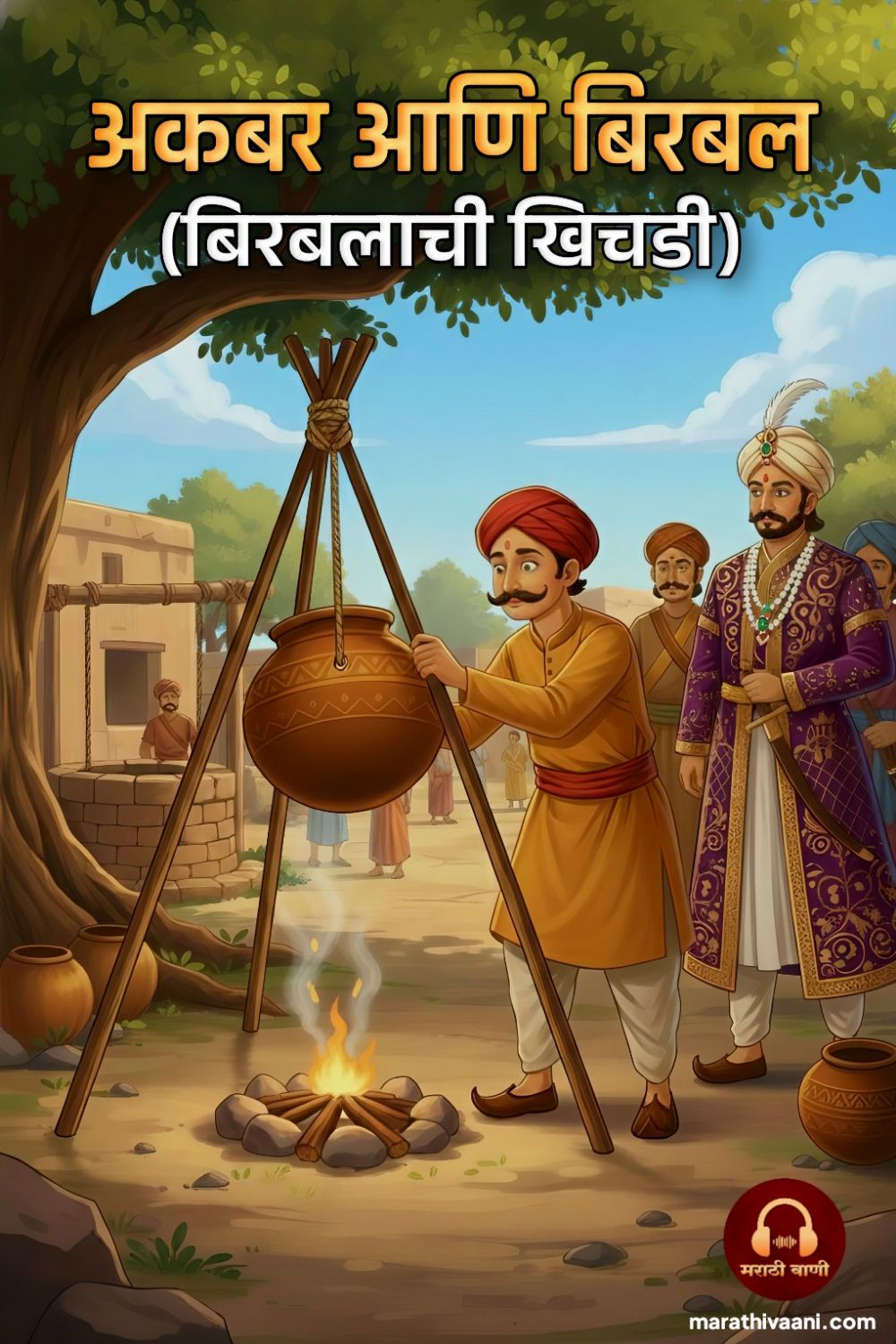 बिरबलाची खिचड़ी - एक मजेशीर कथा | मराठी वाणी Marathi Vaani
