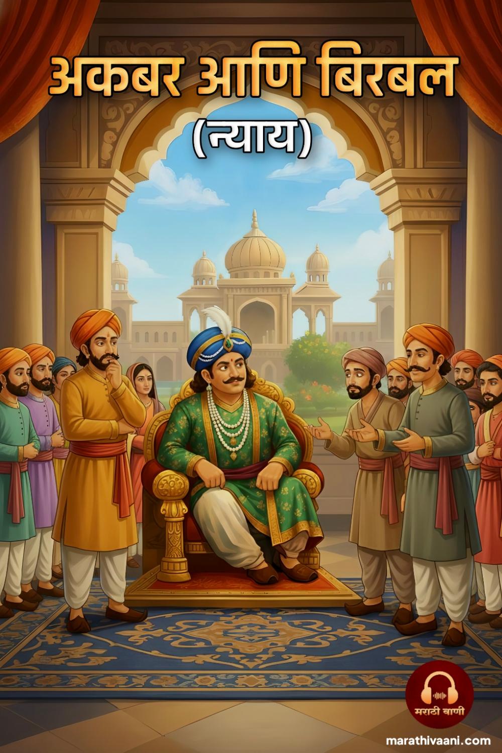 न्याय - बिरबलाचा अचूक निवाडा | Marathi Vaani | मराठी वाणी