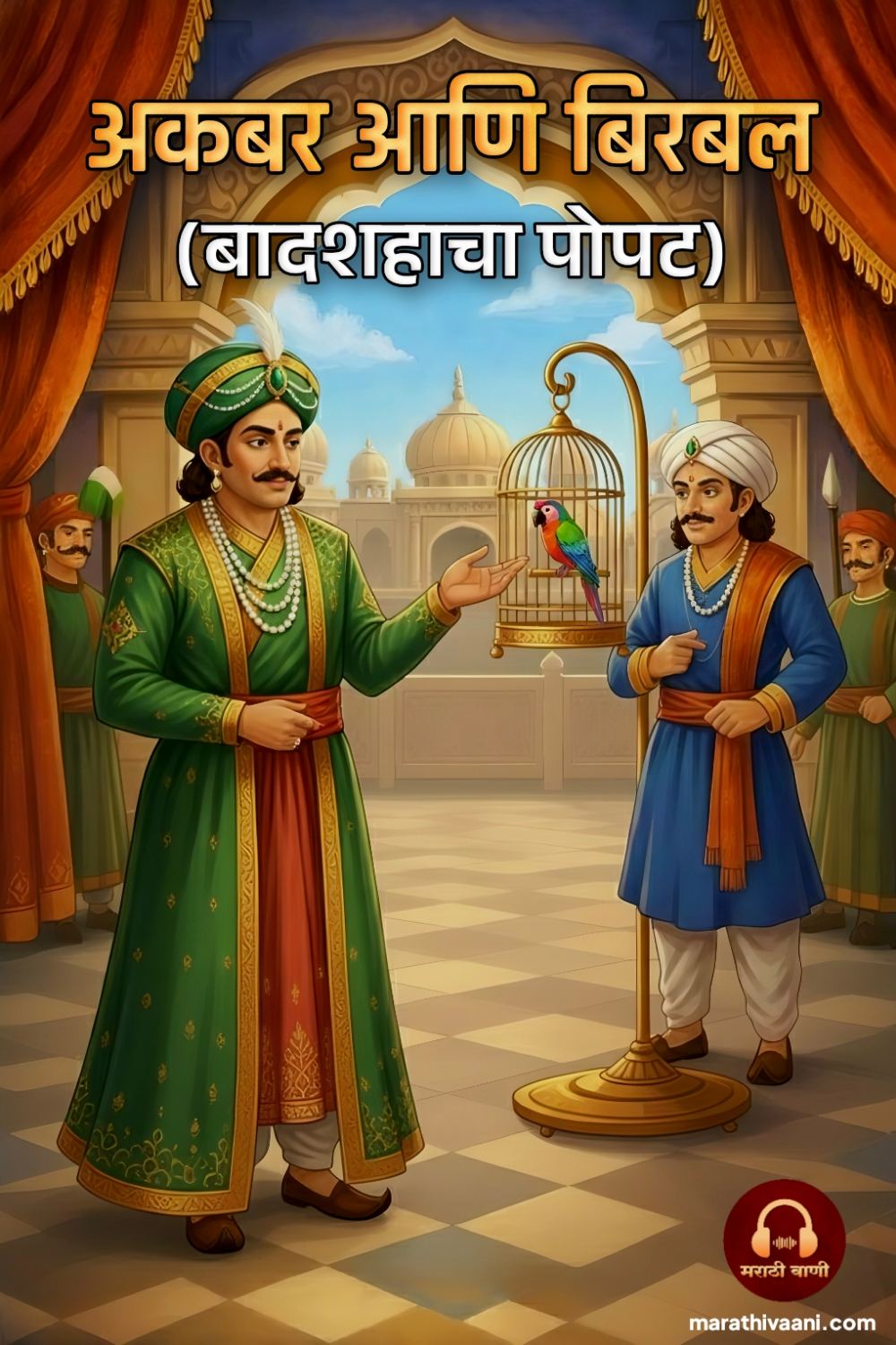 बादशहाचा पोपट - मजेशीर कथा | मराठी वाणी Marathi Vaani