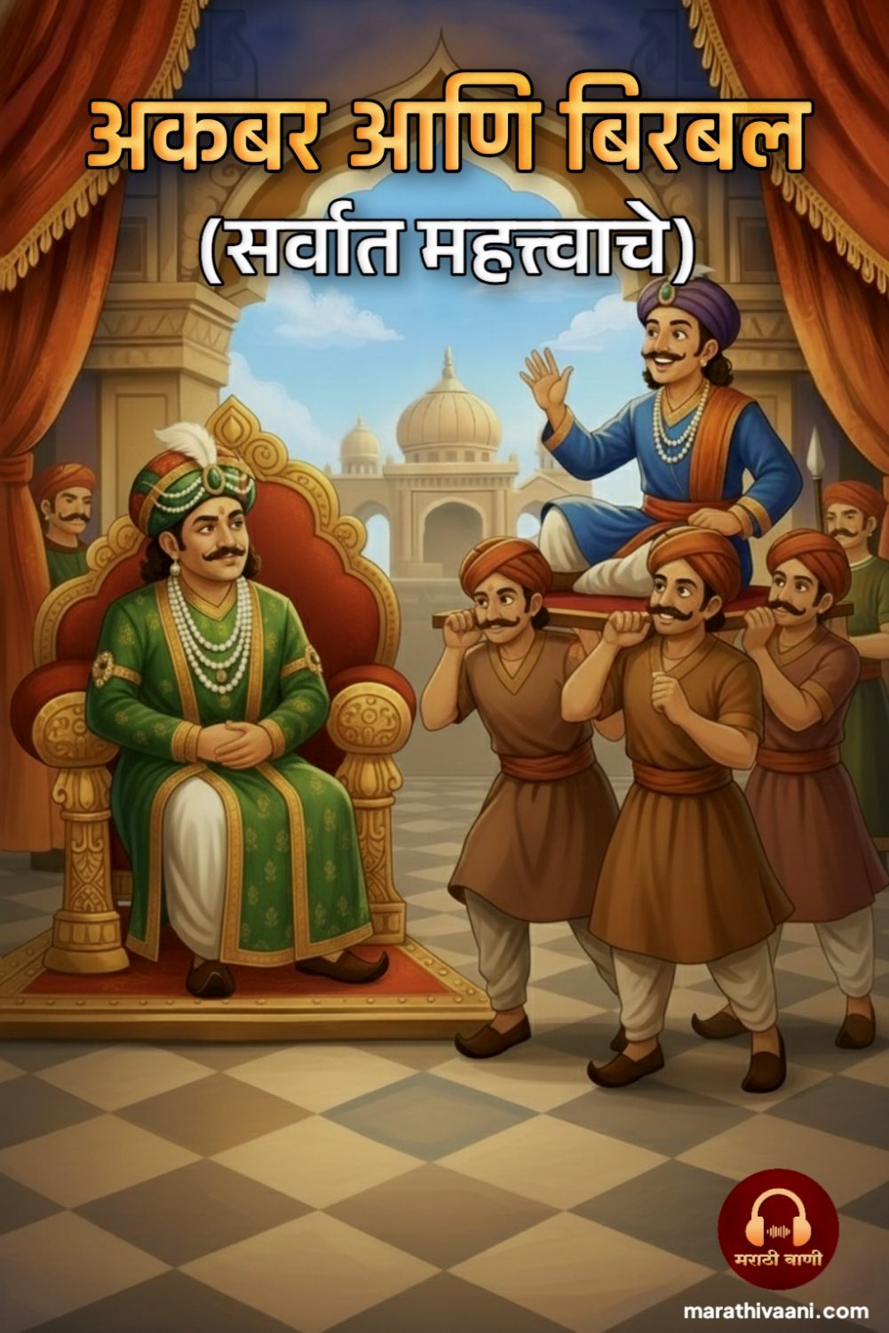 सर्वात महत्वाचे काय? | Akbar Birbal Marathi Story | मराठी वाणी Marathi Vaani